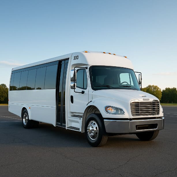 Grand Prairie Shuttle Bus Rentals 25 Passenger Shuttle Bus