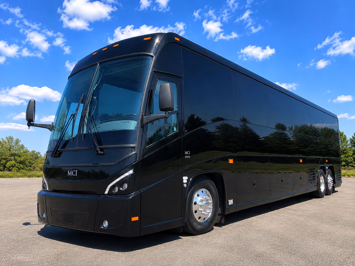 grand prairie charter bus services exterior