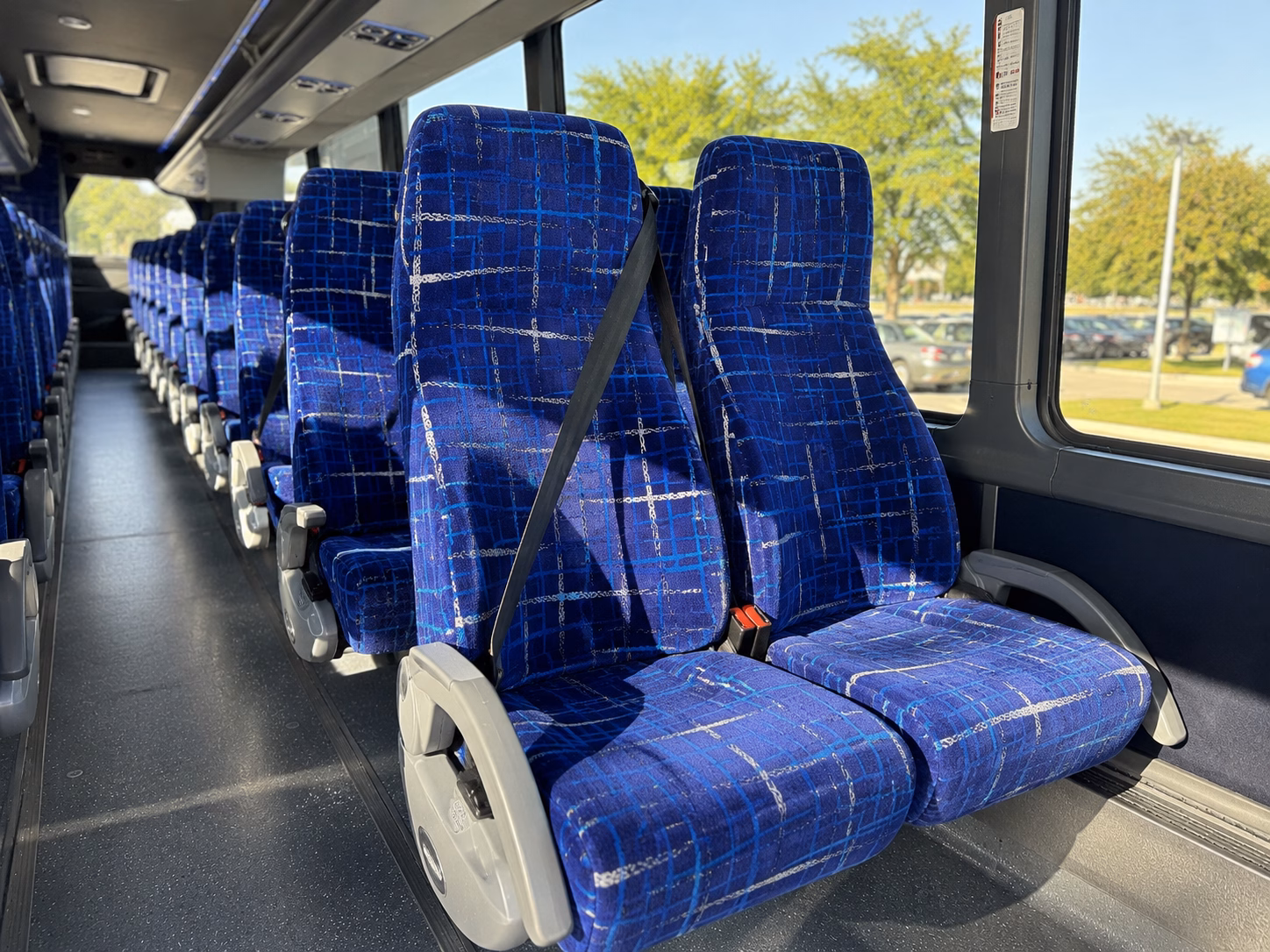 grand prairie construction and film crew shuttle buses
